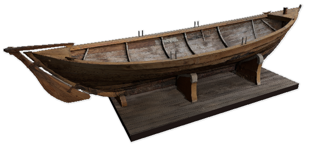 3D boat model